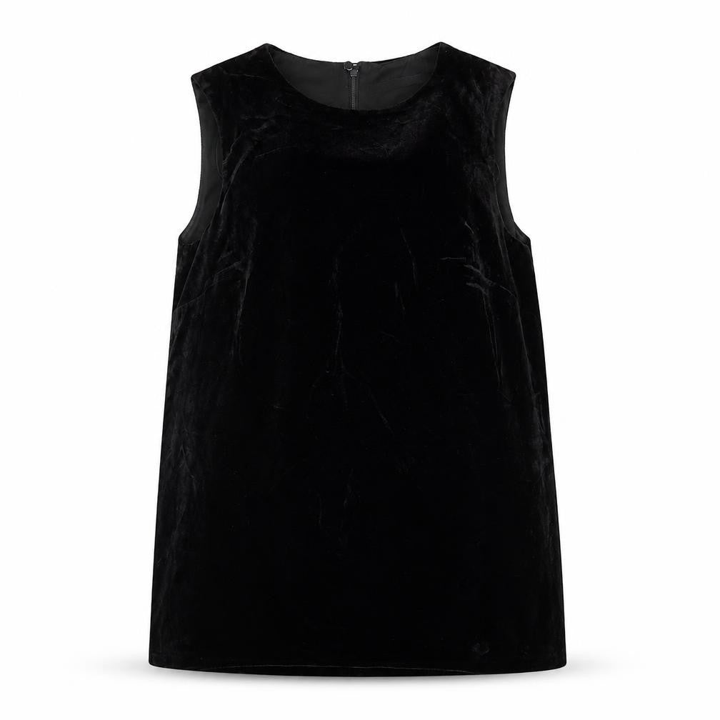 Womens UK Size 12 M&S Black Basic Blouse