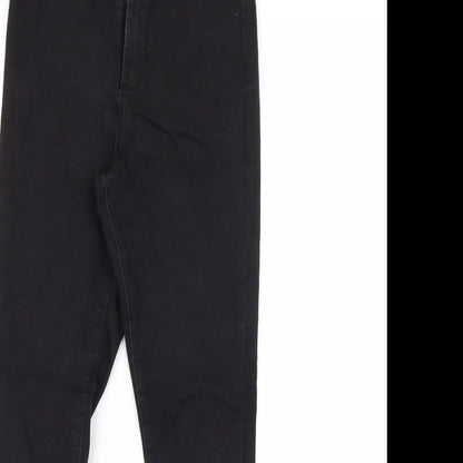 Primark Womens Black  Cotton Skinny Jeans Size 10 L27 in Regular