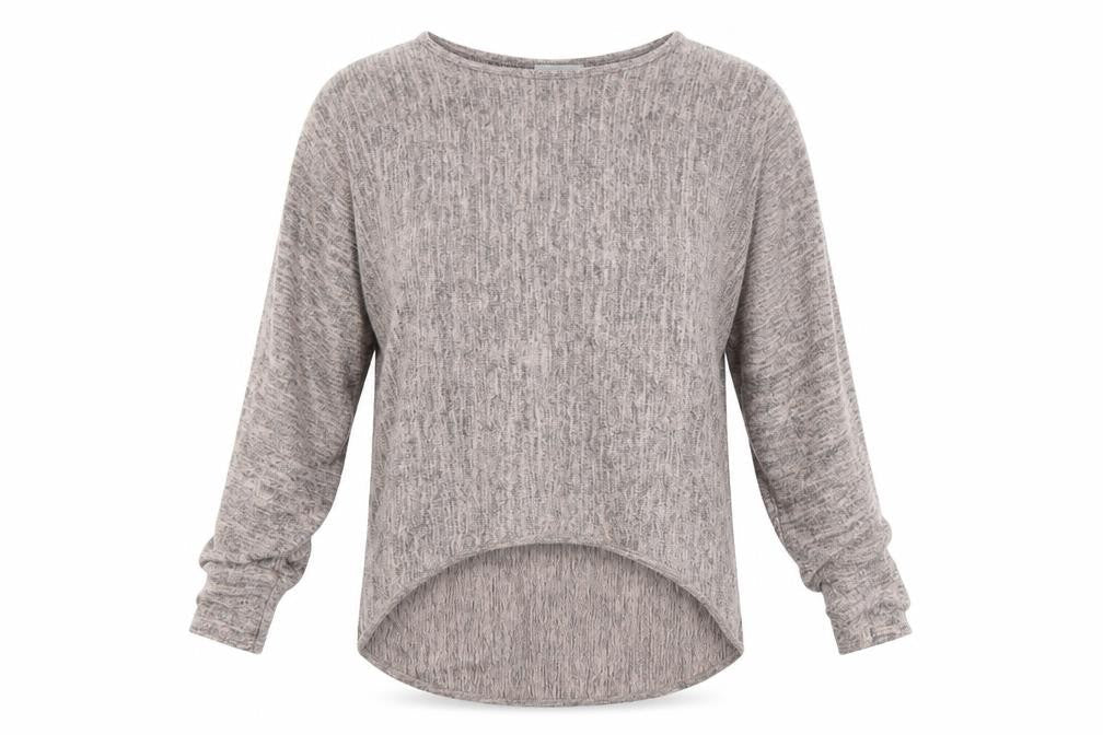 Womens UK Size 10 Apricot Pink Pullover Jumper
