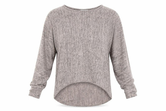 Womens UK Size 10 Apricot Pink Pullover Jumper