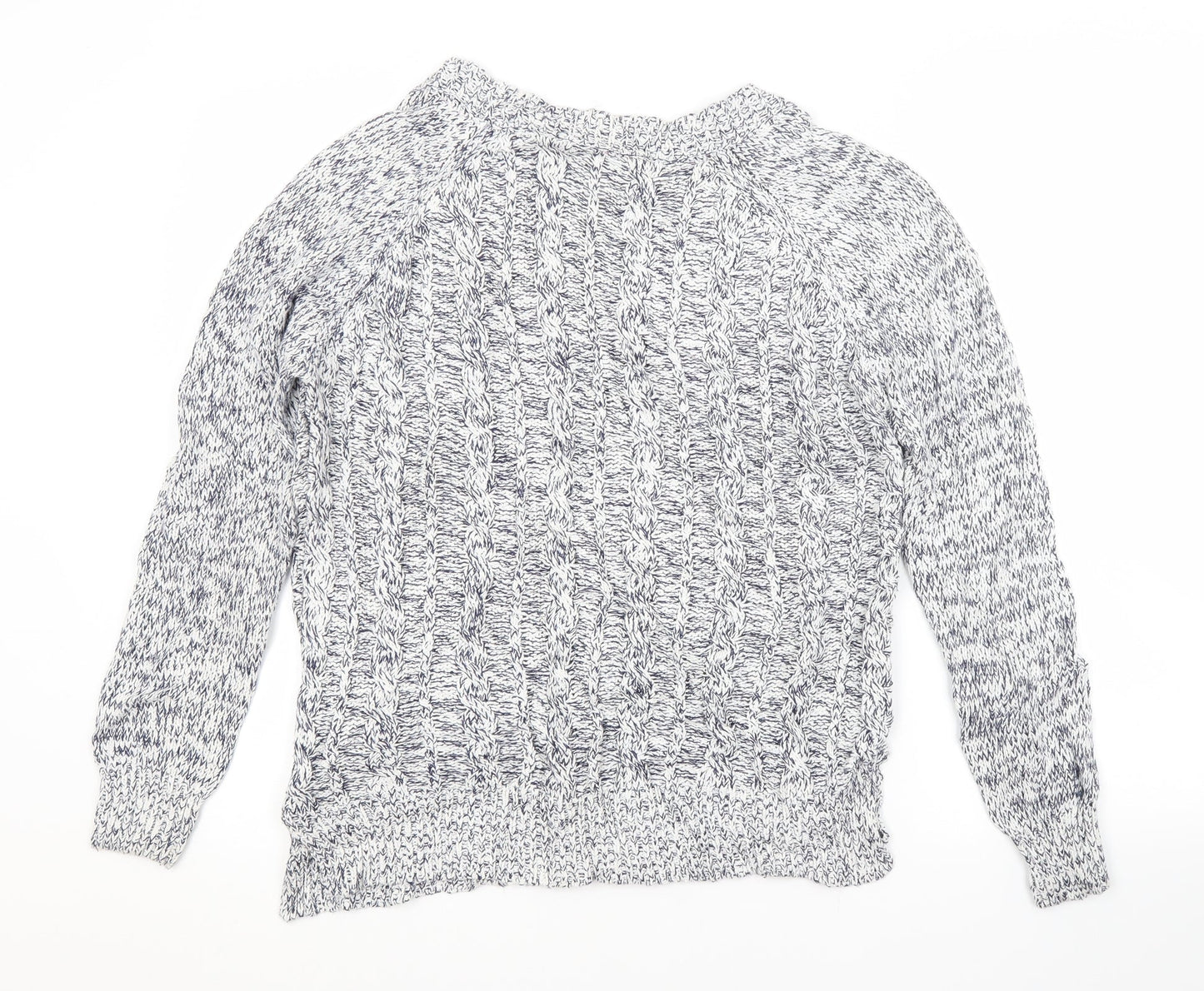 Womens UK Size  Preworn Blue Pullover Jumper