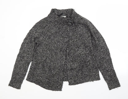 Womens UK Size M Preworn Grey Cardigan Jumper