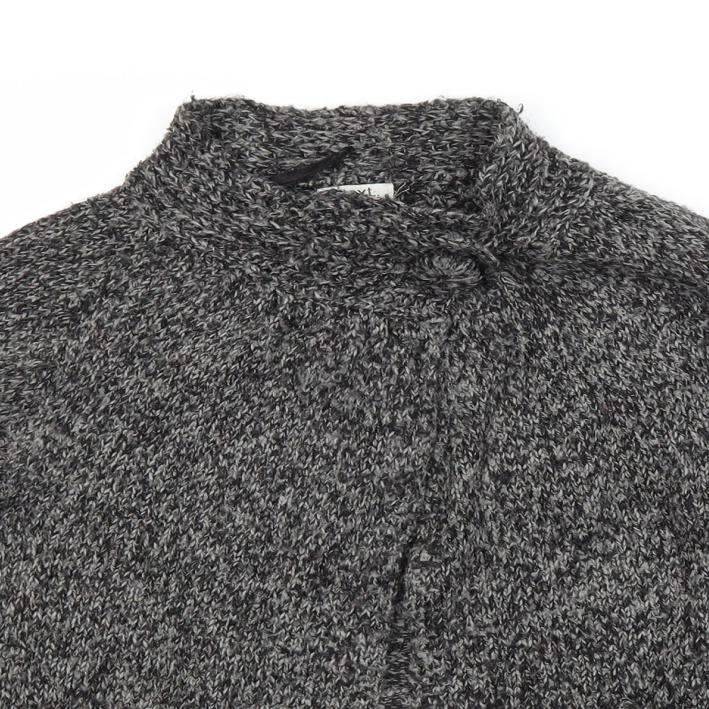 Womens UK Size M Preworn Grey Cardigan Jumper