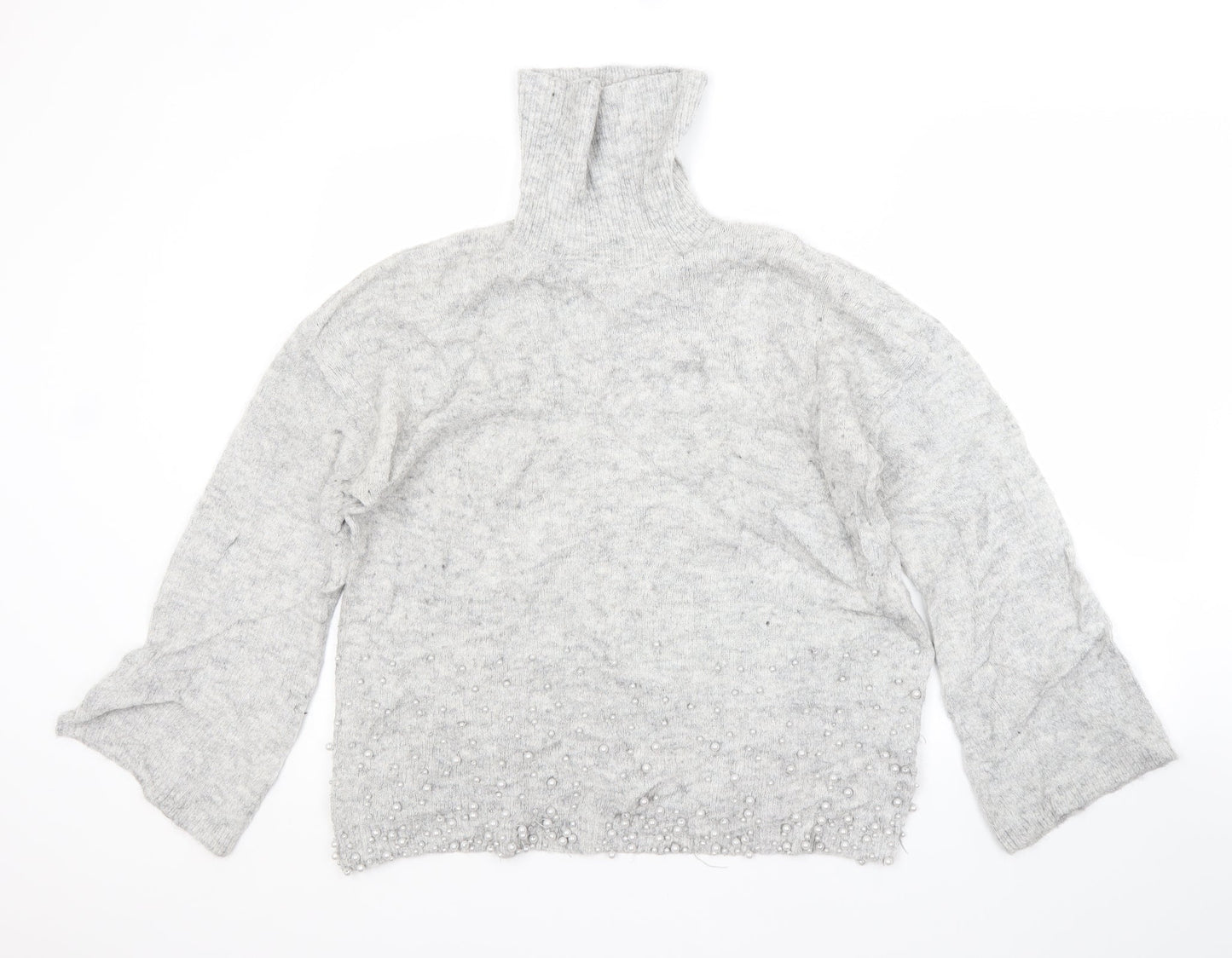 Womens UK Size 16 NEXT Grey Pullover Jumper
