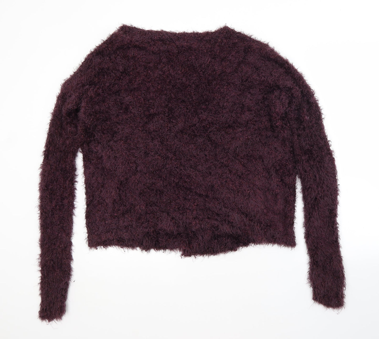 Womens UK Size 10 Topshop Purple Cardigan Jumper