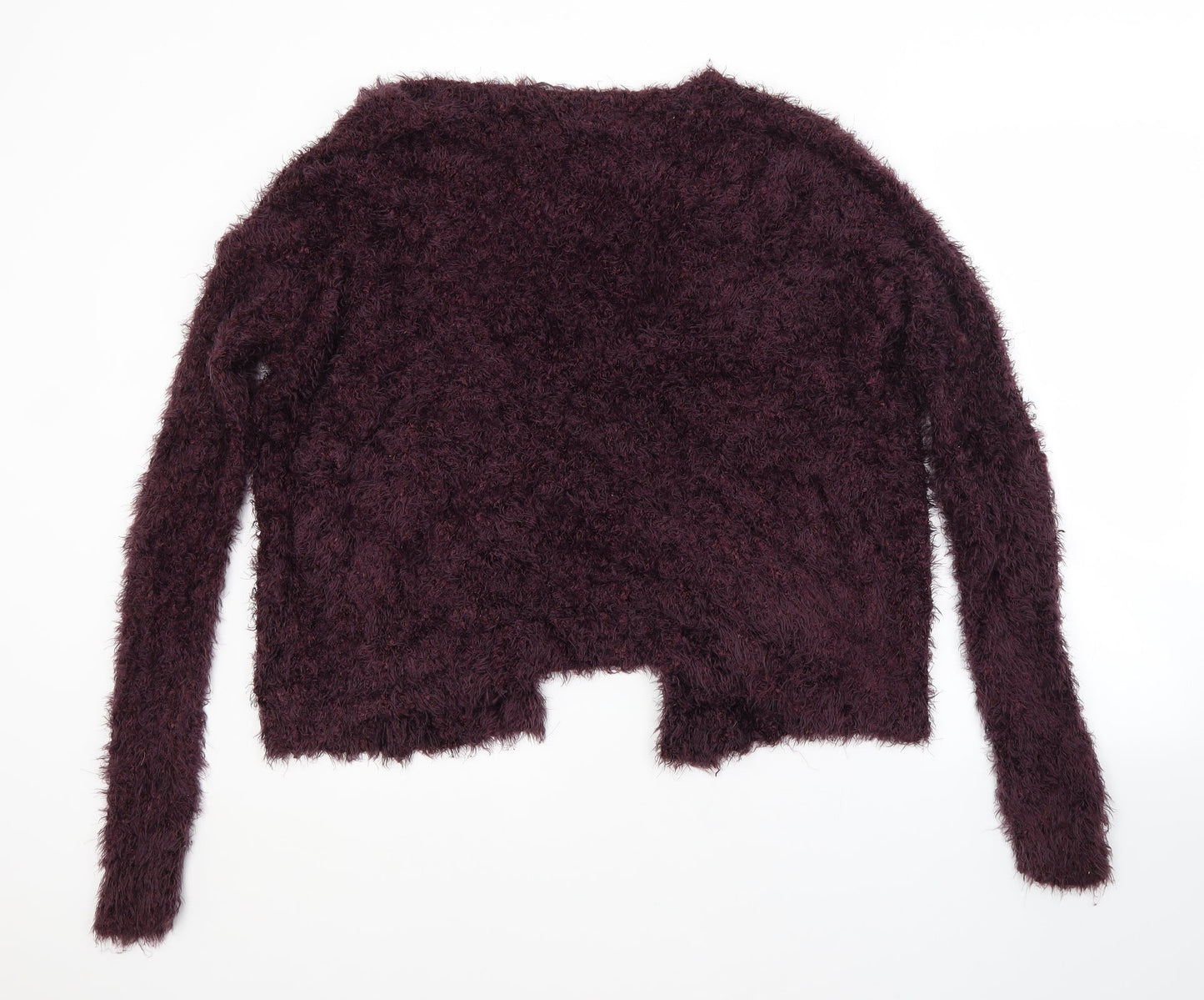 Womens UK Size 10 Topshop Purple Cardigan Jumper