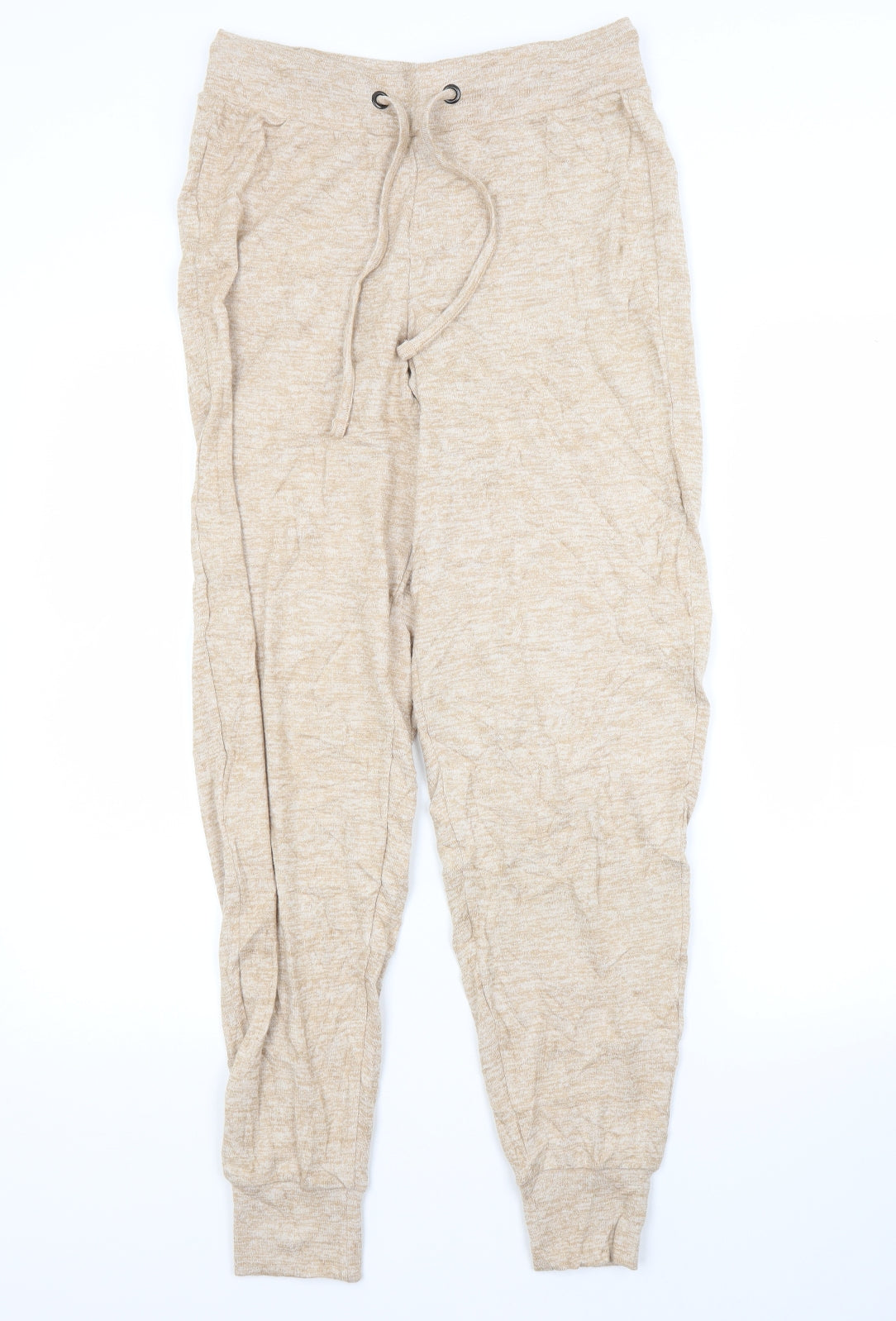 Womens UK Size 8 M&S Regular Fit Sweatpants Brown Trousers