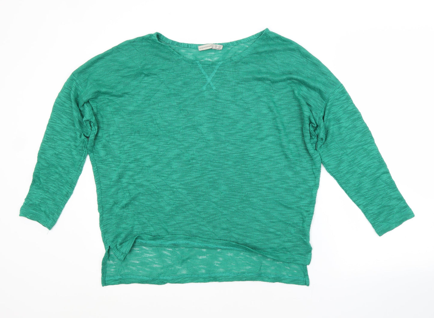 Womens UK Size 16 Atmosphere Green Pullover Jumper