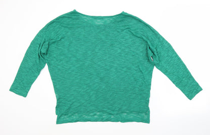Womens UK Size 16 Atmosphere Green Pullover Jumper