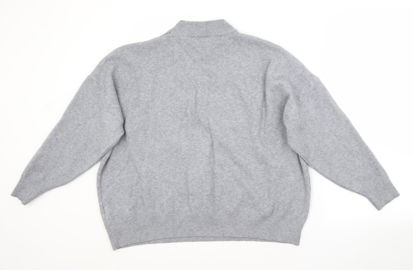 Womens UK Size  ENZORIA Grey Pullover Jumper