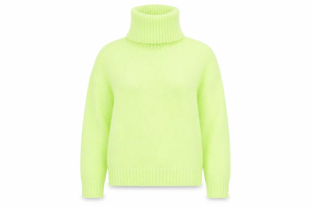 Womens UK Size L PRETTYLITTLETHING Green Pullover Jumper
