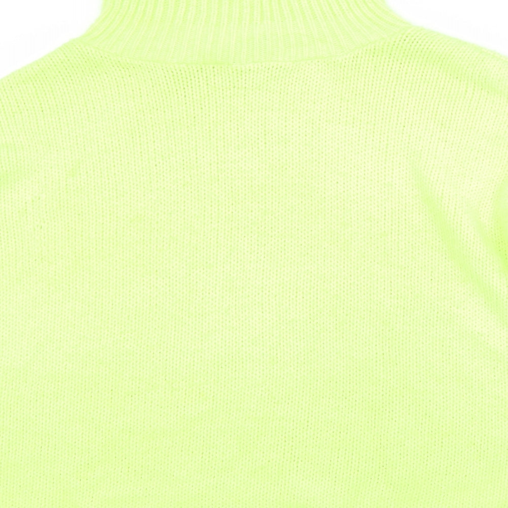 Womens UK Size L PRETTYLITTLETHING Green Pullover Jumper