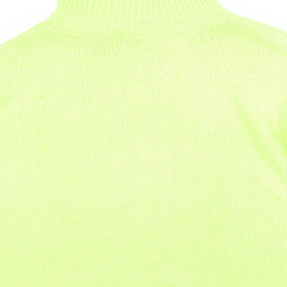 Womens UK Size L PRETTYLITTLETHING Green Pullover Jumper