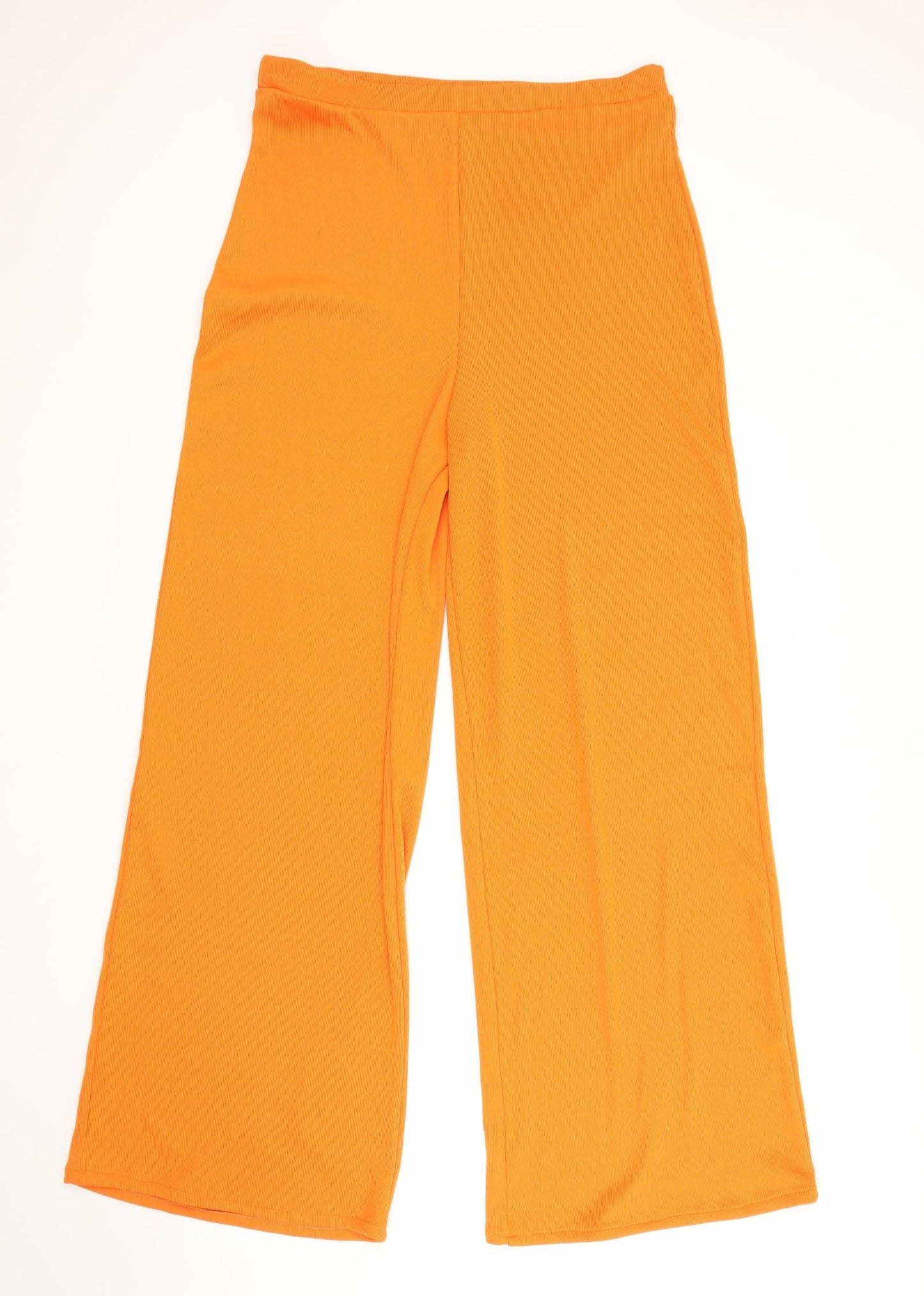 Womens UK Size 14 PRETTYLITTLETHING Regular Fit Bloomer Orange Trousers