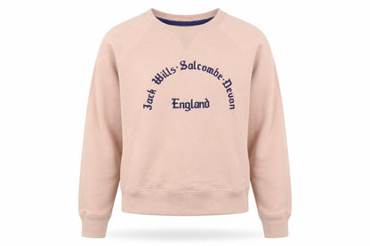 Womens UK Size 6 Jack Wills Pink Pullover Sweatshirt