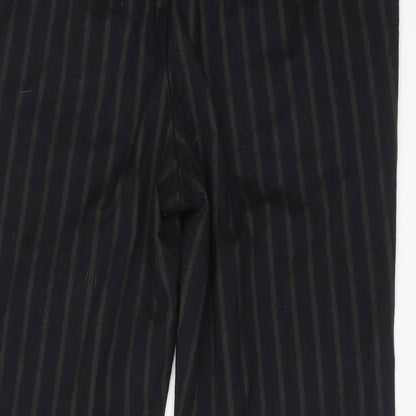 New Look Mens Multicoloured Striped Polyester Trousers  Size L L26 in Regular