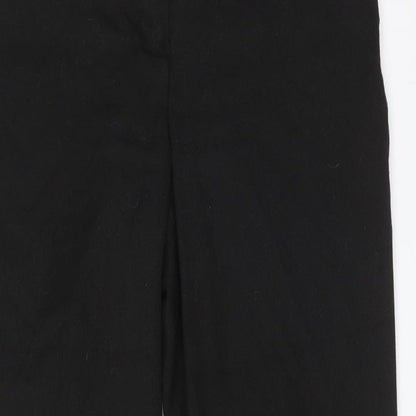 Womens UK Size 12 NEXT Regular Fit  Black Trousers