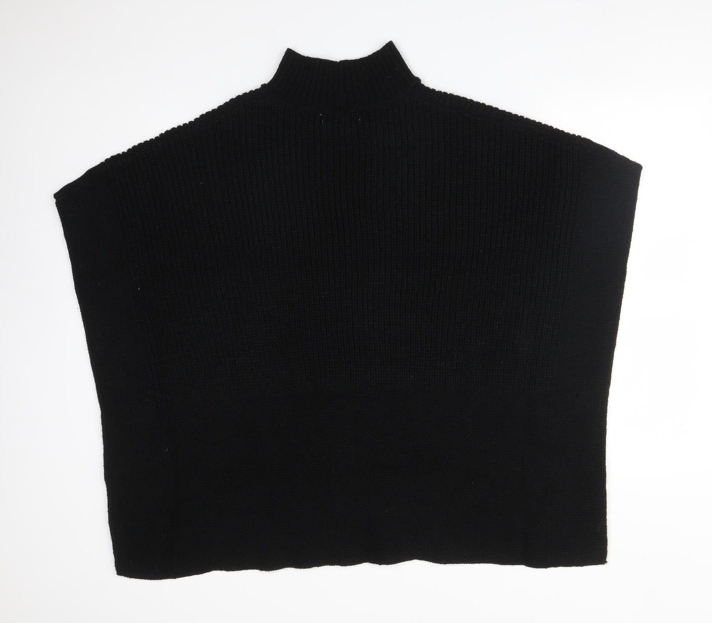 LOVE KNITWEAR Womens Black   Jacket Poncho Size M