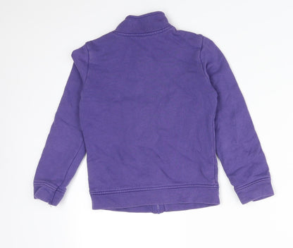 United Colors of Benetton Girls Purple   Jacket  Size 6-7 Years   - BENETTON