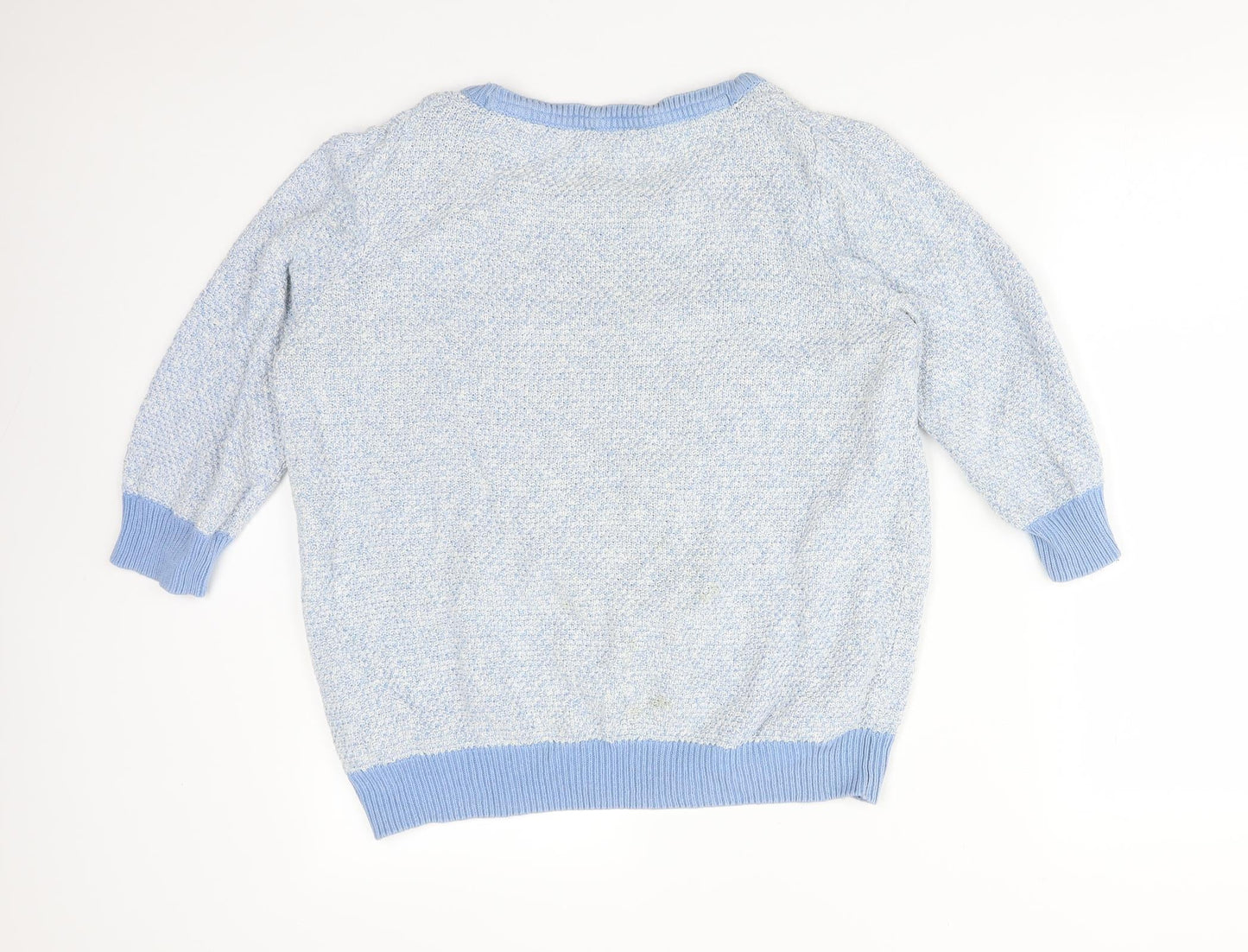 TU Womens Multicoloured  Cotton Pullover Sweatshirt Size 12   - HEART