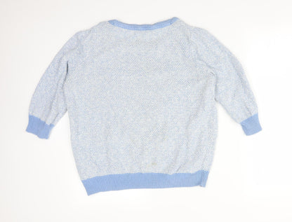 TU Womens Multicoloured  Cotton Pullover Sweatshirt Size 12   - HEART