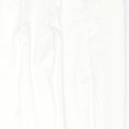 SLACKS Womens White   Dress Pants Trousers Size 32 L31 in Regular