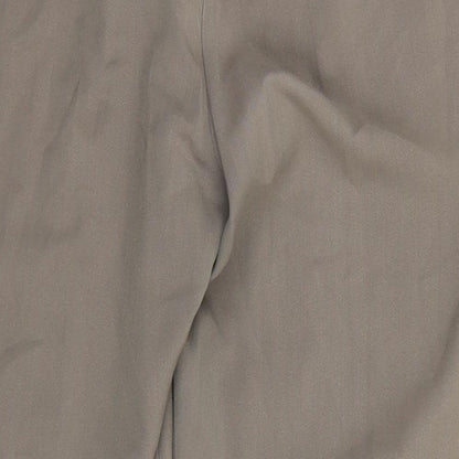 Bonmarché Womens Beige  Polyester Trousers  Size 12 L26 in Regular