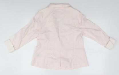 Indigo Womens White   Jacket  Size 14