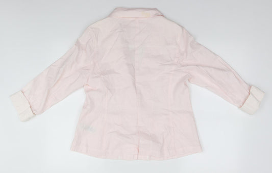 Indigo Womens White   Jacket  Size 14