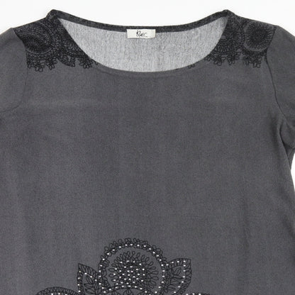 Womens UK Size L Klass Grey Pullover Jumper