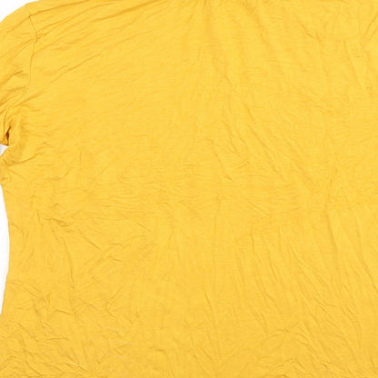 Womens UK Size  Preworn Yellow Pullover Jumper