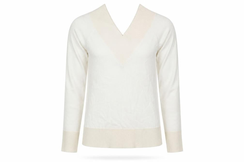 Womens UK Size 8 New Look White Pullover Jumper