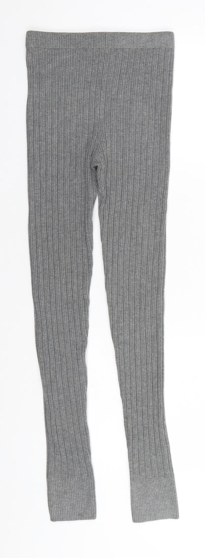 Womens UK Size 10 ASOS Regular Fit  Grey Trousers