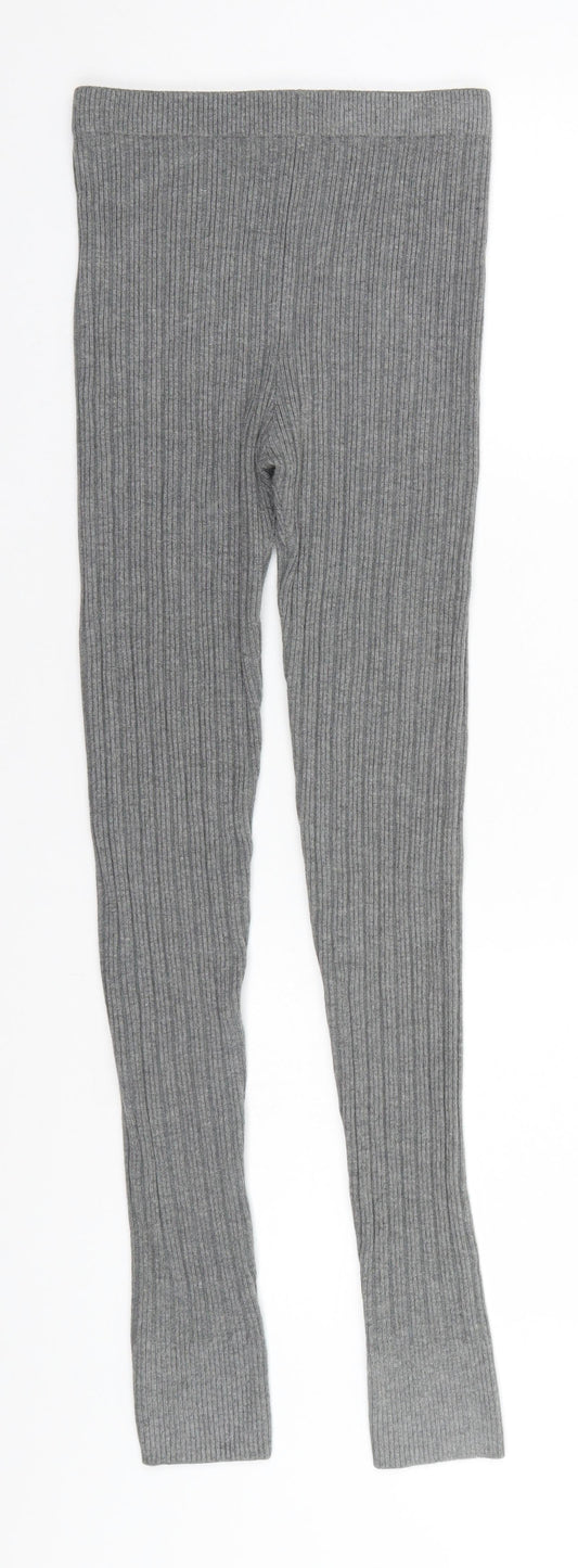 Womens UK Size 10 ASOS Regular Fit  Grey Trousers