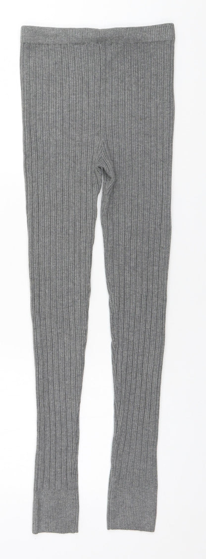 Womens UK Size 10 ASOS Regular Fit  Grey Trousers