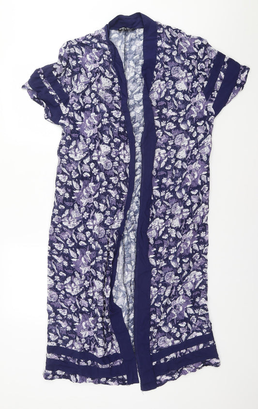 Womens UK Size 12 Select Blue Cardigan Jumper