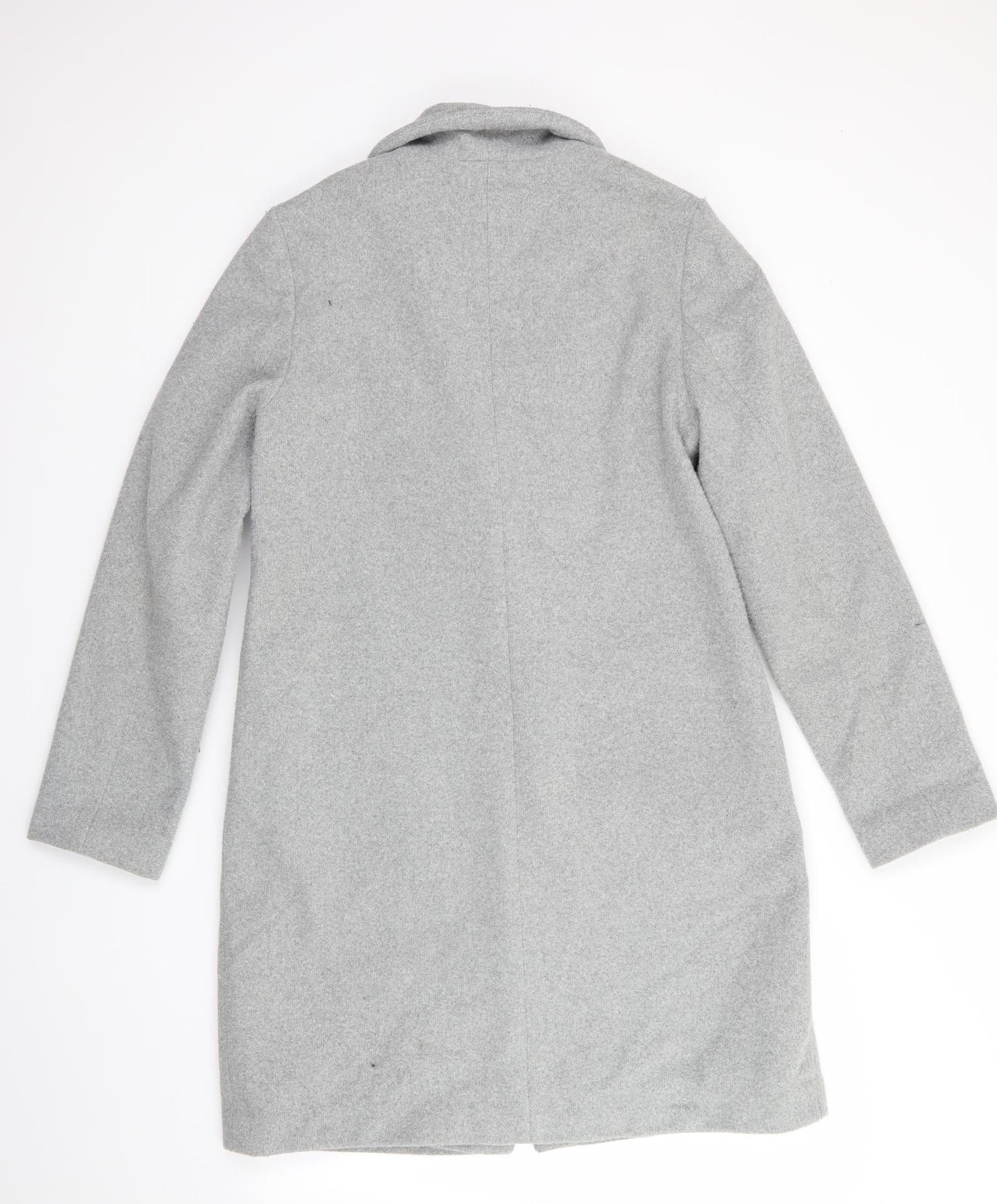 Womens UK Size 10 New Look Green Overcoat
