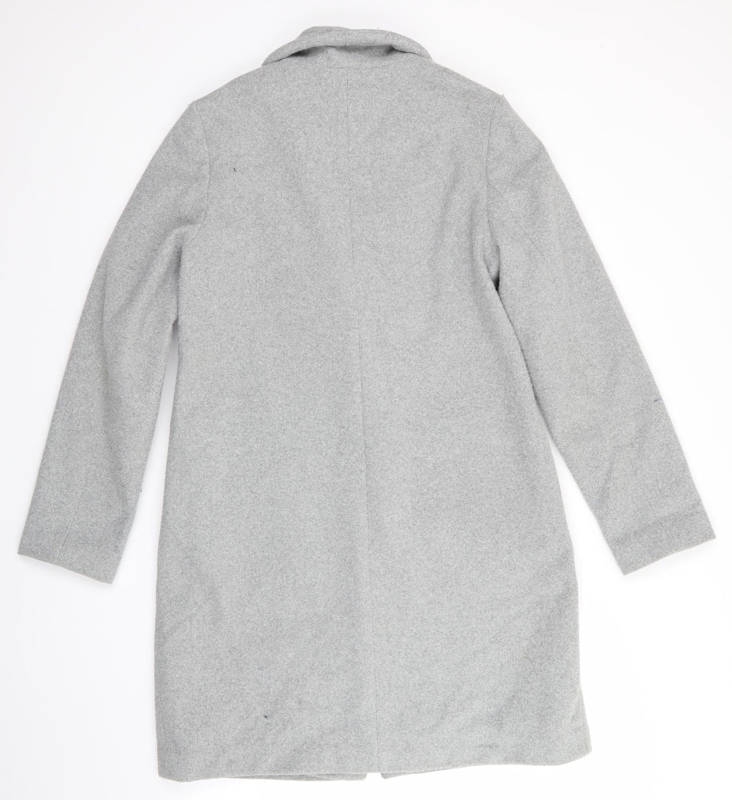 Womens UK Size 10 New Look Green Overcoat