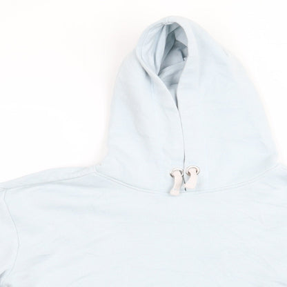 New Look 915 Generation Girls Blue  Polyester Pullover Hoodie Size 12-13 Years   - Pale Blue Brooklyn Cropped