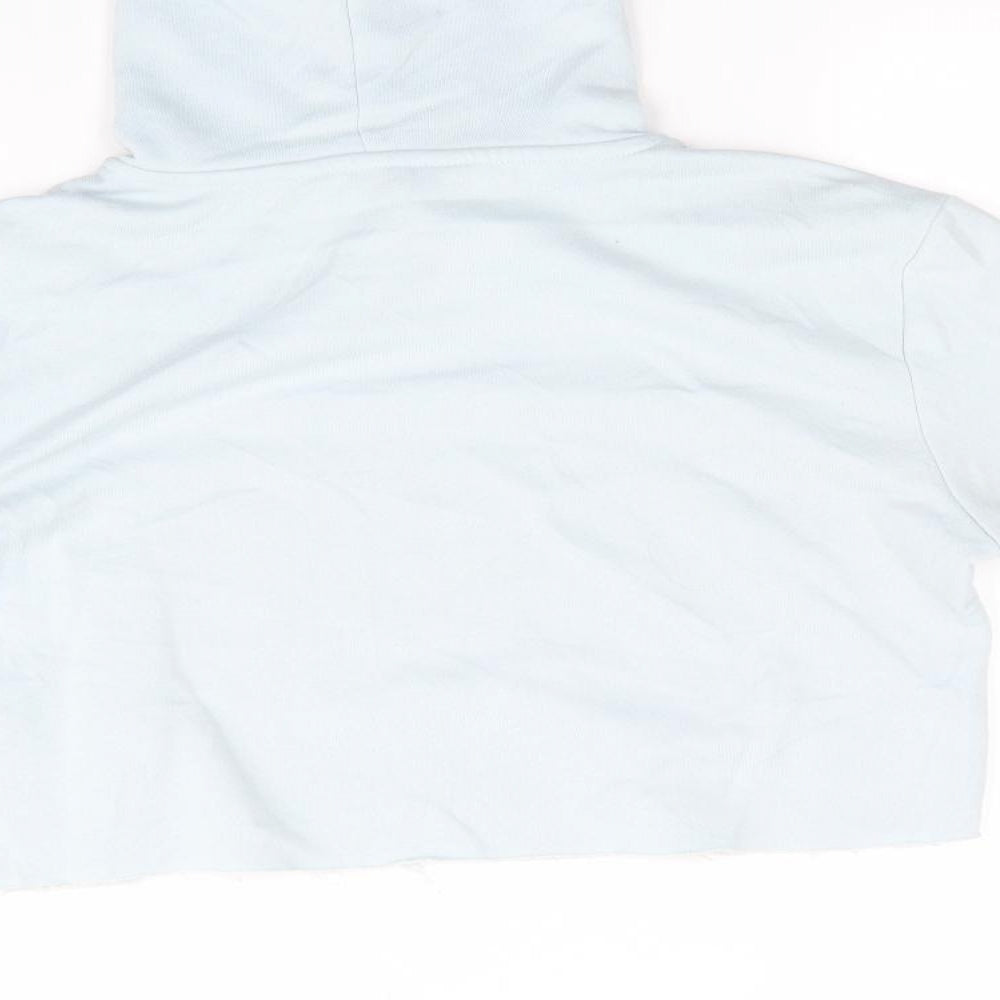 New Look 915 Generation Girls Blue  Polyester Pullover Hoodie Size 12-13 Years   - Pale Blue Brooklyn Cropped