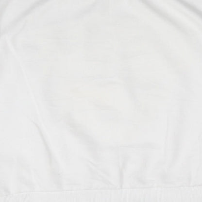 Disney by Atmosphere Womens White Animal Print Polyester Pullover Sweatshirt Size 10   - Embossed Mickey Mouse - Oh Boy