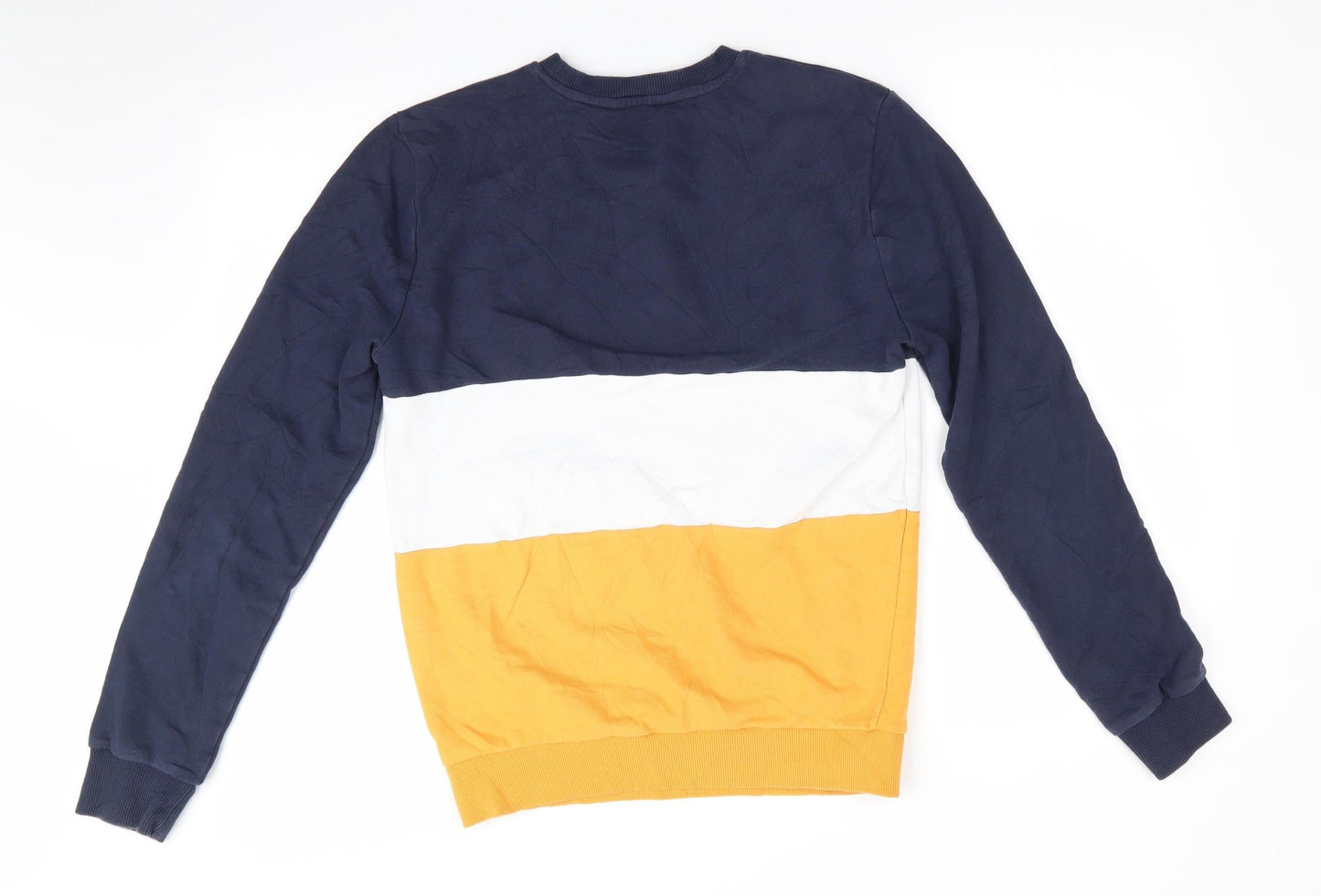 Mens UK Size S Peacocks Blue Pullover Sweatshirt