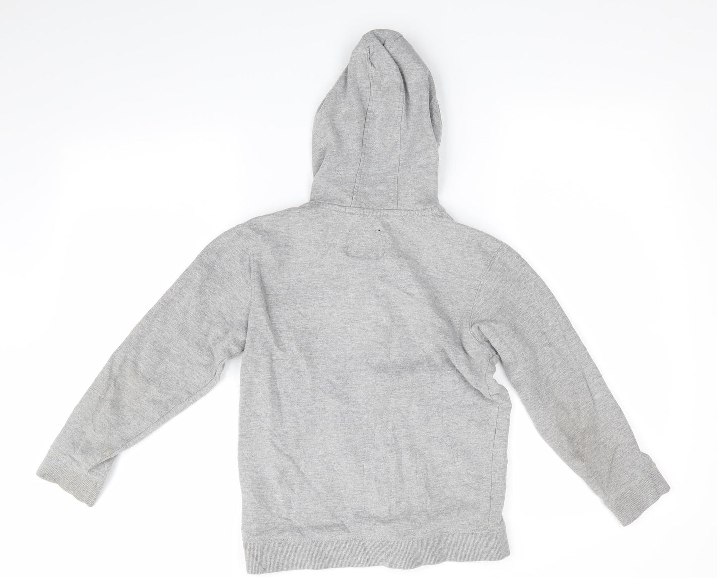 Blue Zoo Girls Grey  Cotton Full Zip Hoodie Size 9-10 Years