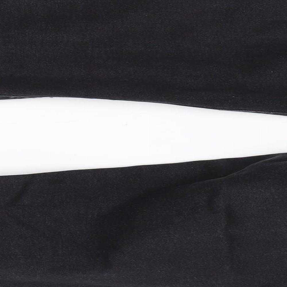 Denim Co Womens Black  Cotton Skinny Jeans Size 10 L27 in Regular