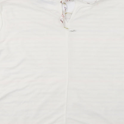Womens UK Size 12 Per Una White Basic Blouse