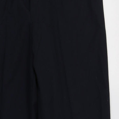 Preworn Mens Blue  Polyester Dress Pants Trousers Size 40 L29 in Regular