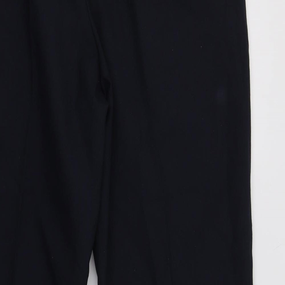 Preworn Mens Blue  Polyester Dress Pants Trousers Size 40 L29 in Regular