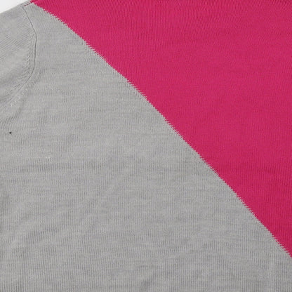 Womens UK Size 14 Studio Grey Pullover Jumper