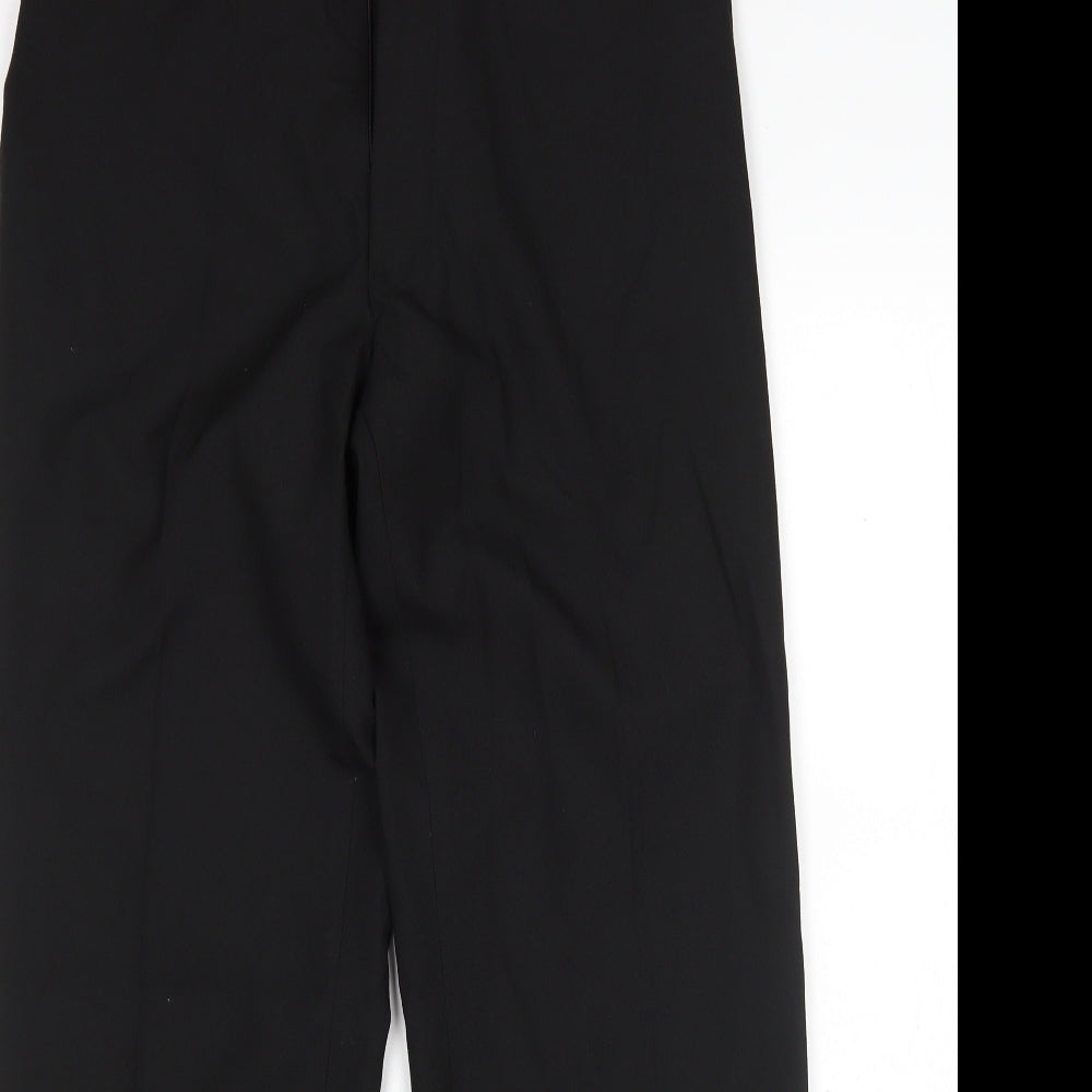 Preworn Mens Black  Polyester Trousers  Size 32 L30 in Regular