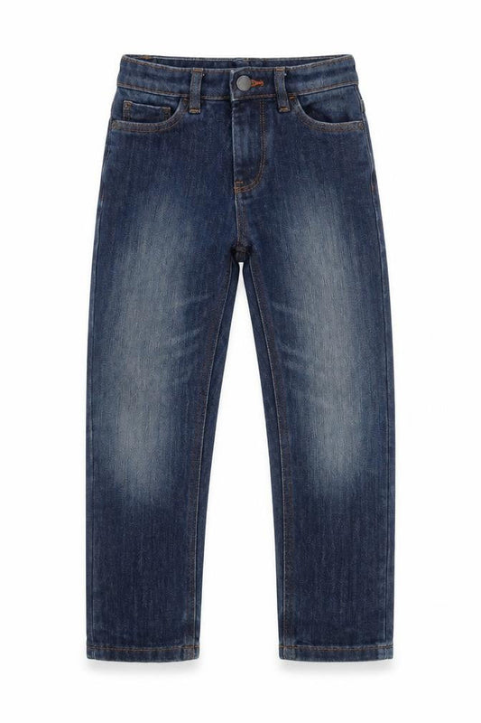 NEXT Boys Blue  Cotton Straight Jeans Size 9 Months  Regular